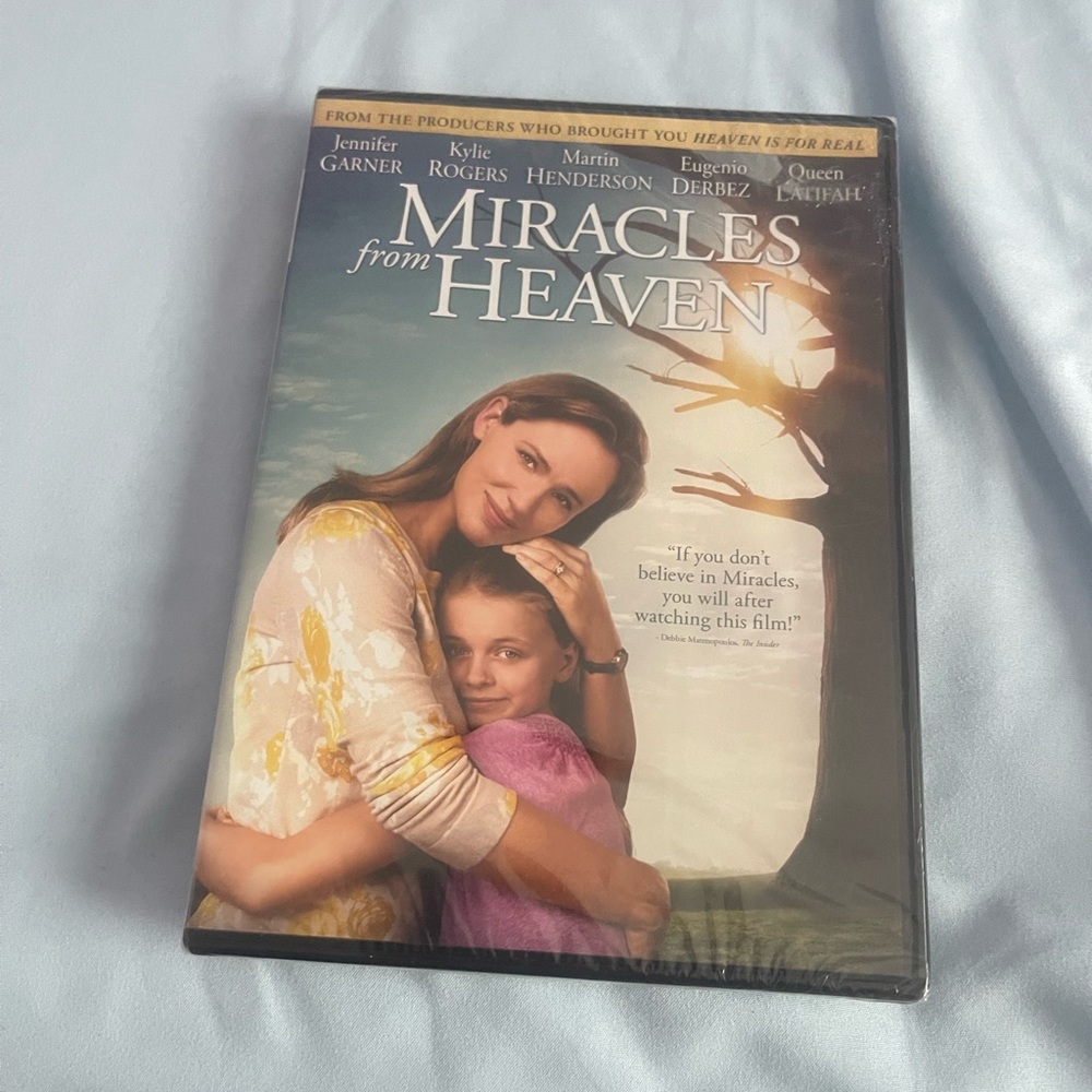 Miracles From Heaven (DVD, 2016) New. Based on real events.